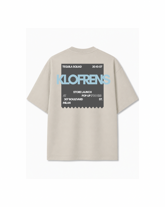 The Pop Up Tee - Beige