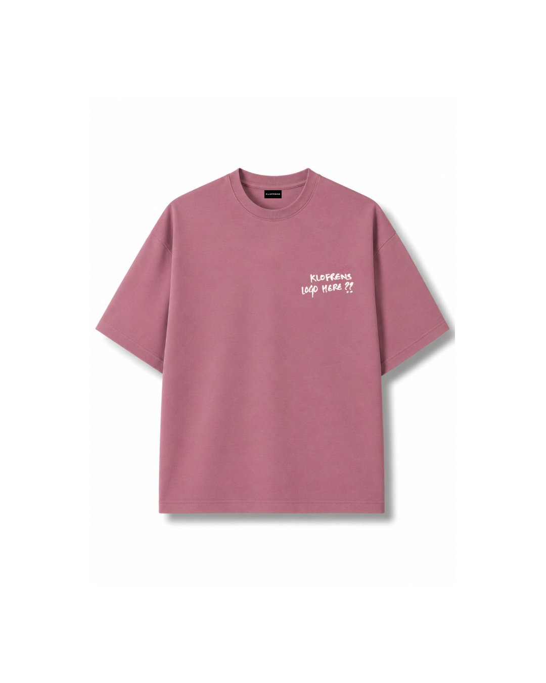 TEMP. DEISGN TEE - PINK