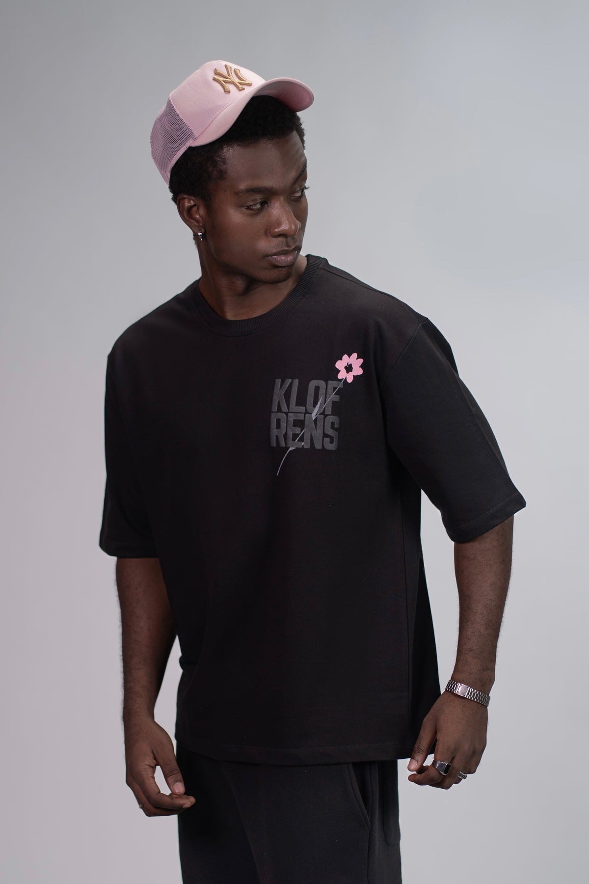 BE YOURSELF TEE - BLACK