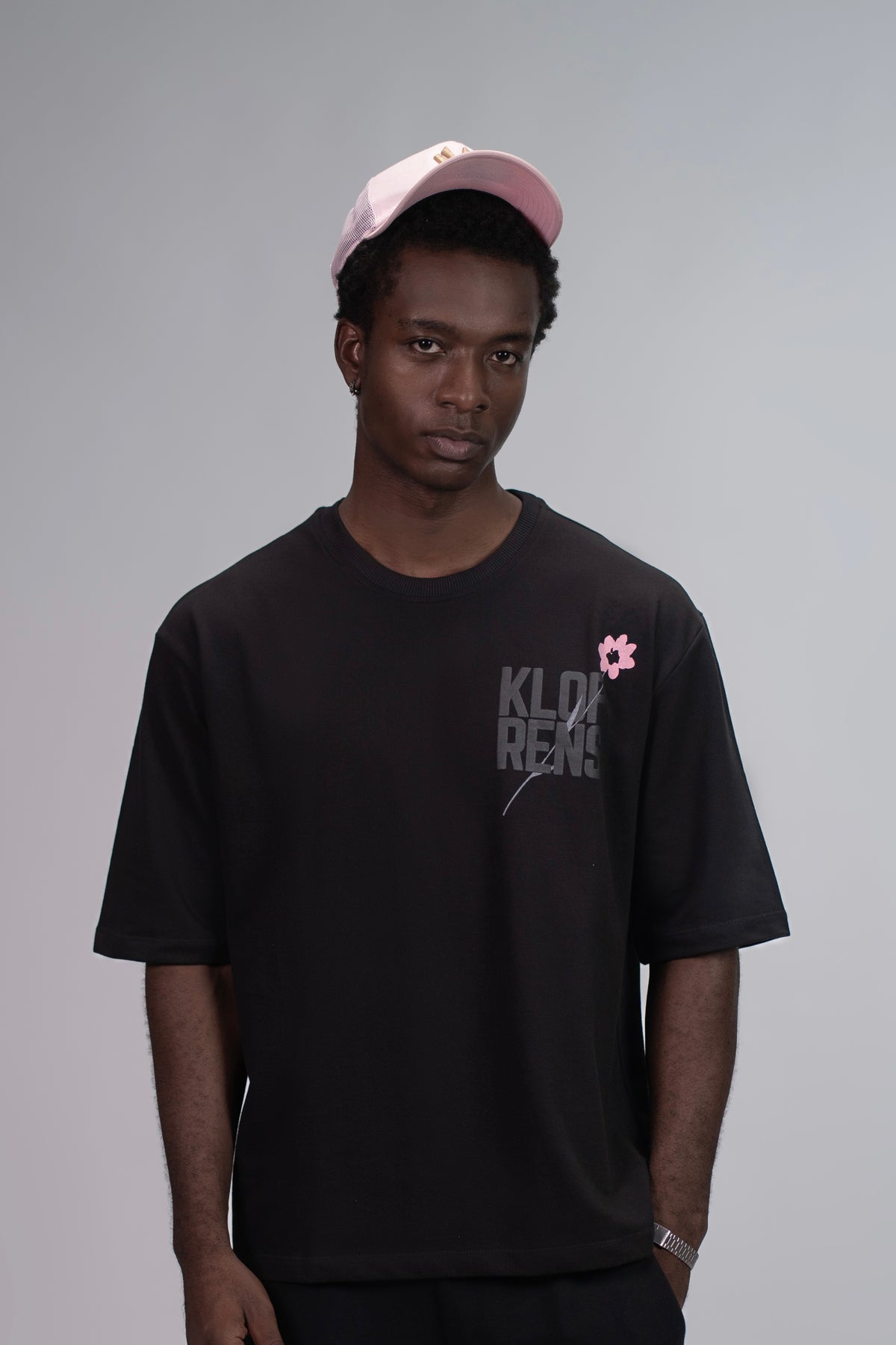BE YOURSELF TEE - BLACK