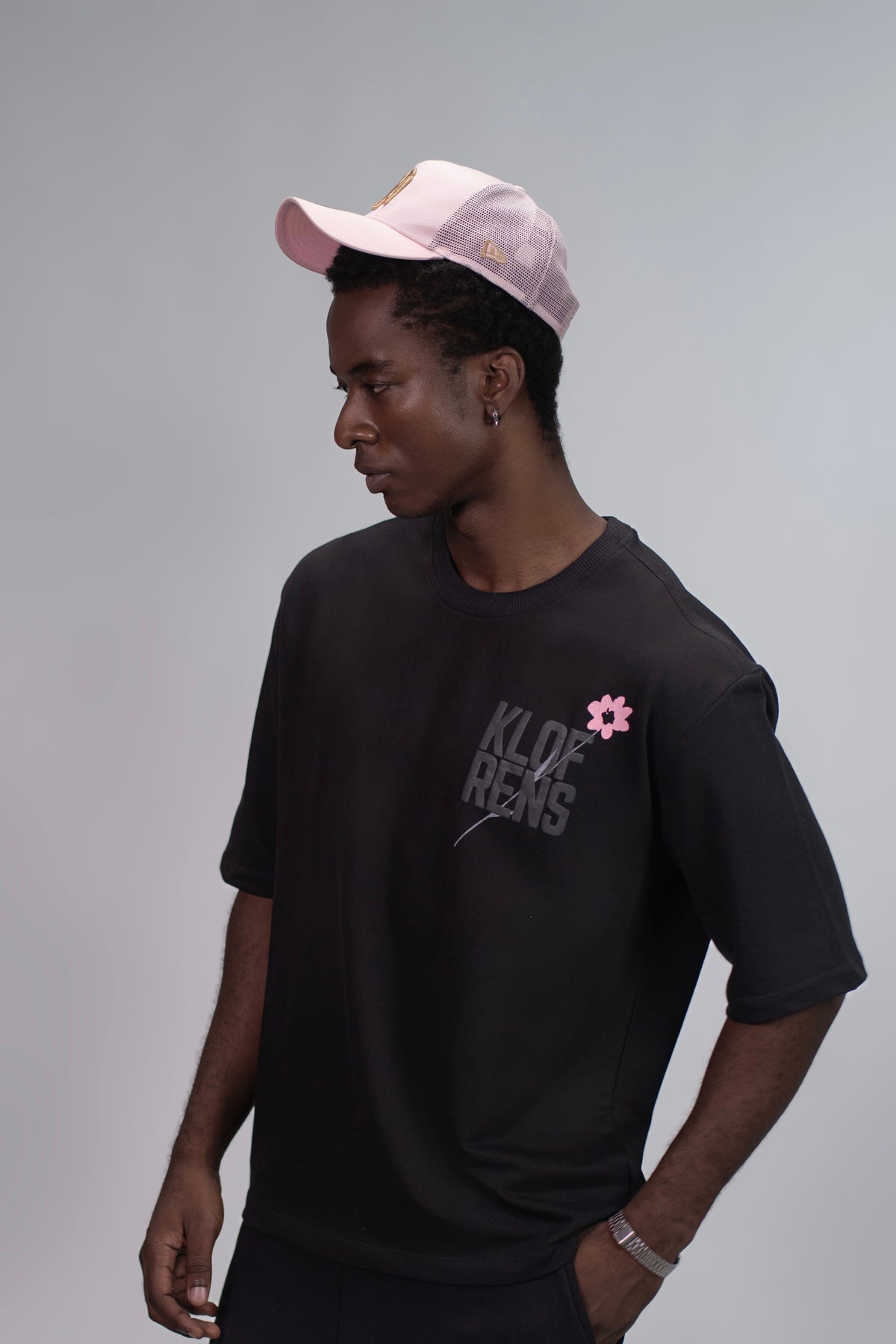 BE YOURSELF TEE - BLACK