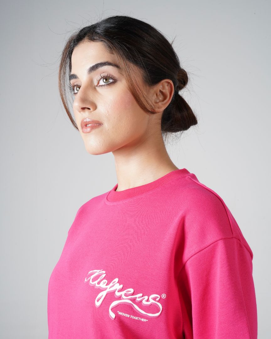 The Scribble Tee - Pink