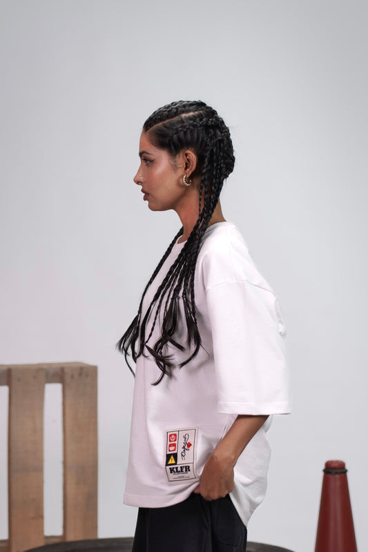 LABEL TEE - WHITE