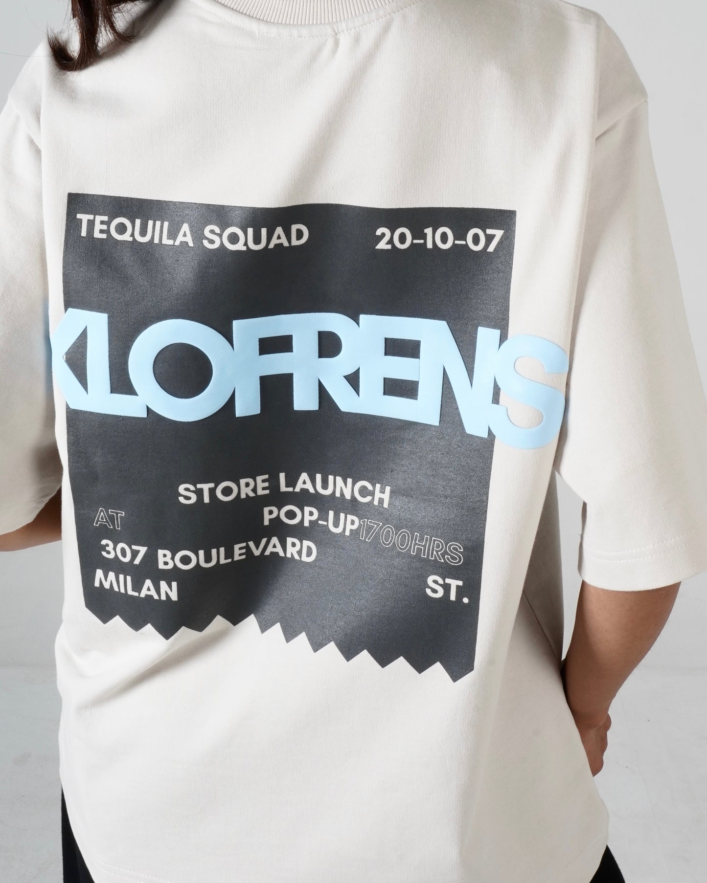 The Pop Up Tee - Beige