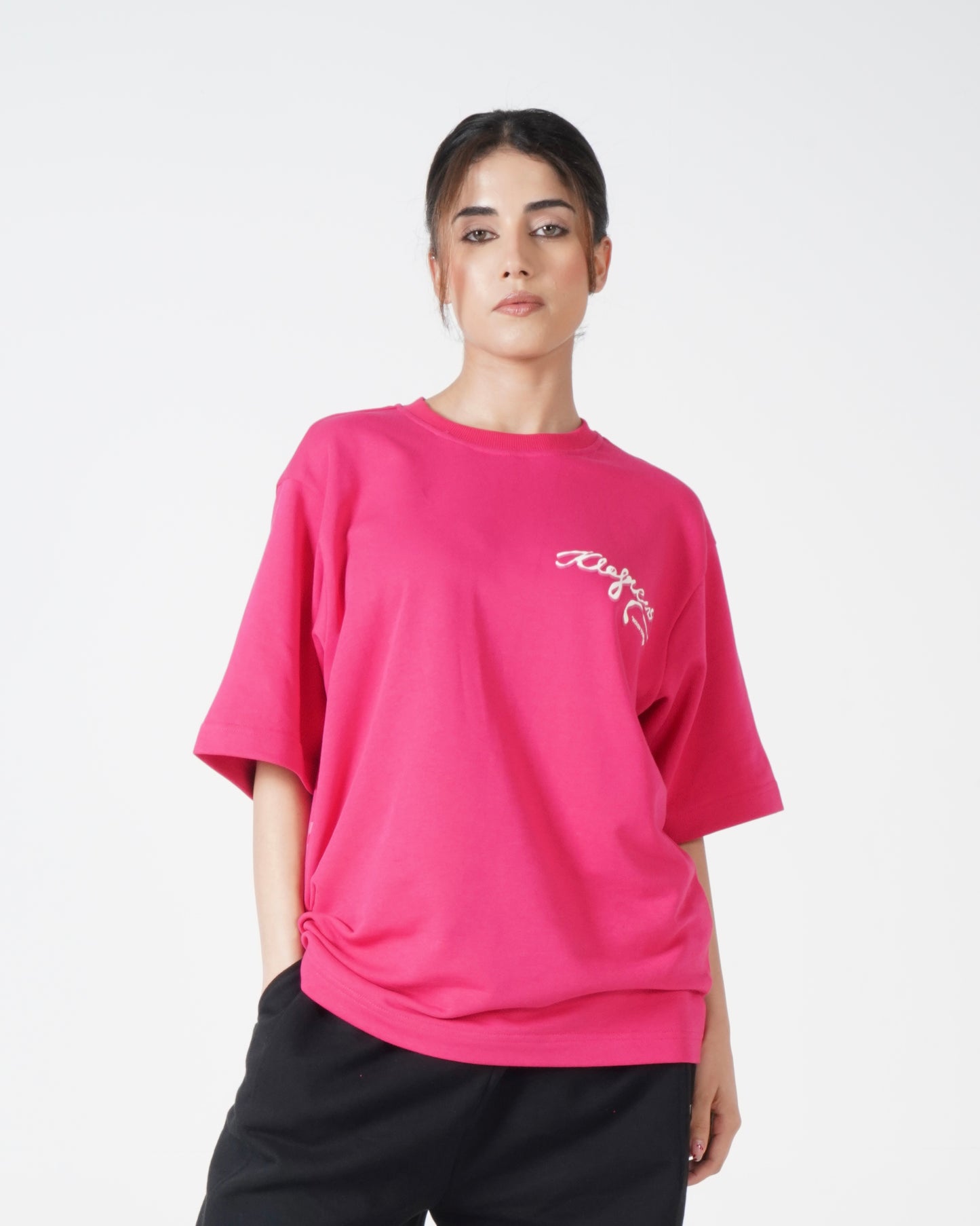 The Scribble Tee - Pink