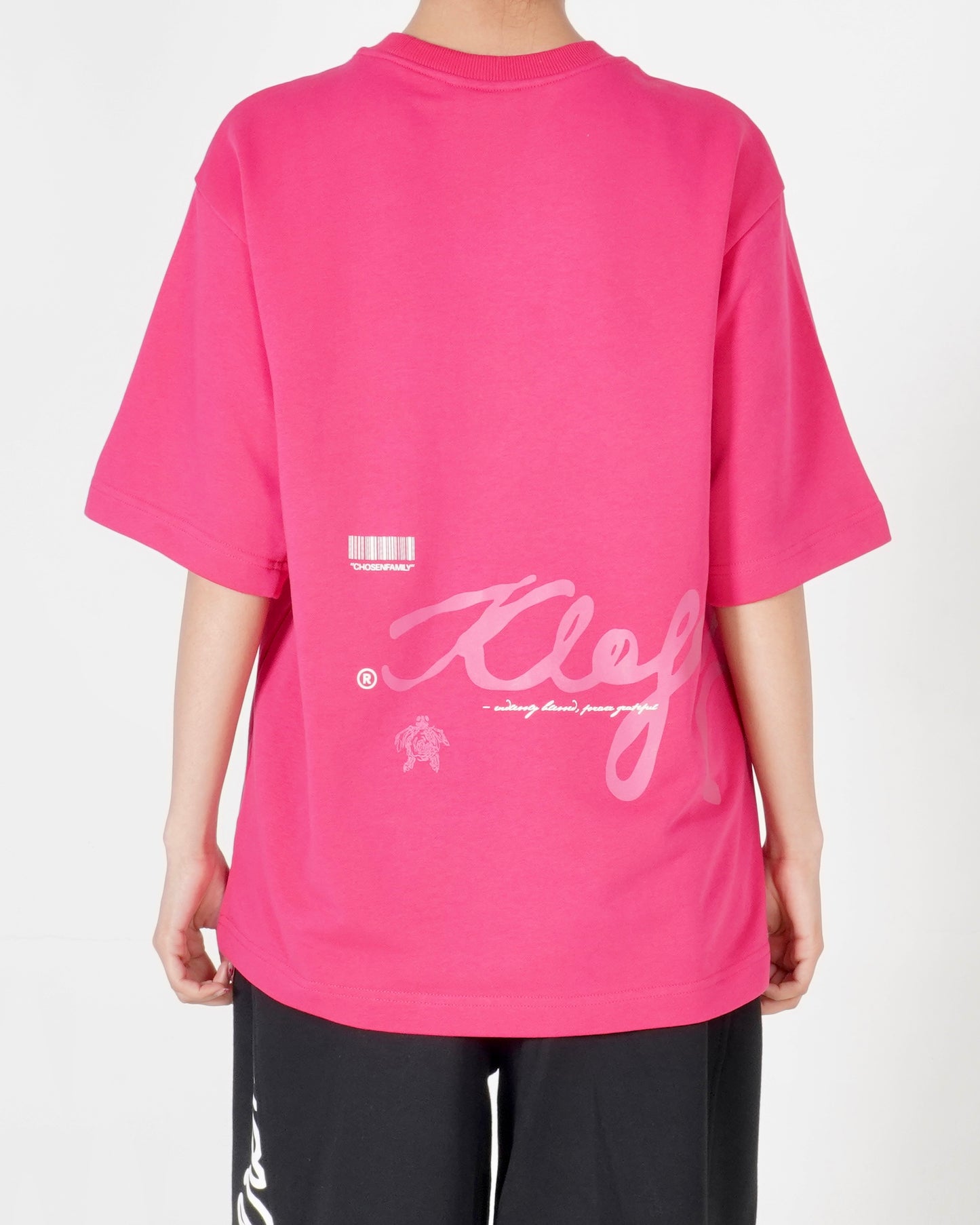 The Scribble Tee - Pink
