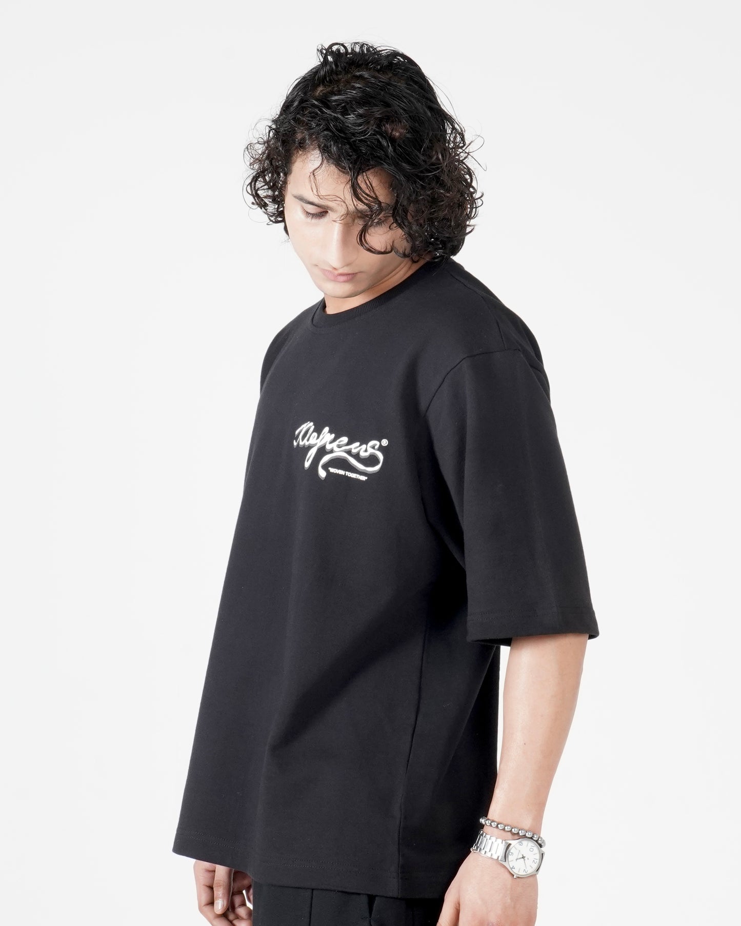 The Scribble Tee - Black