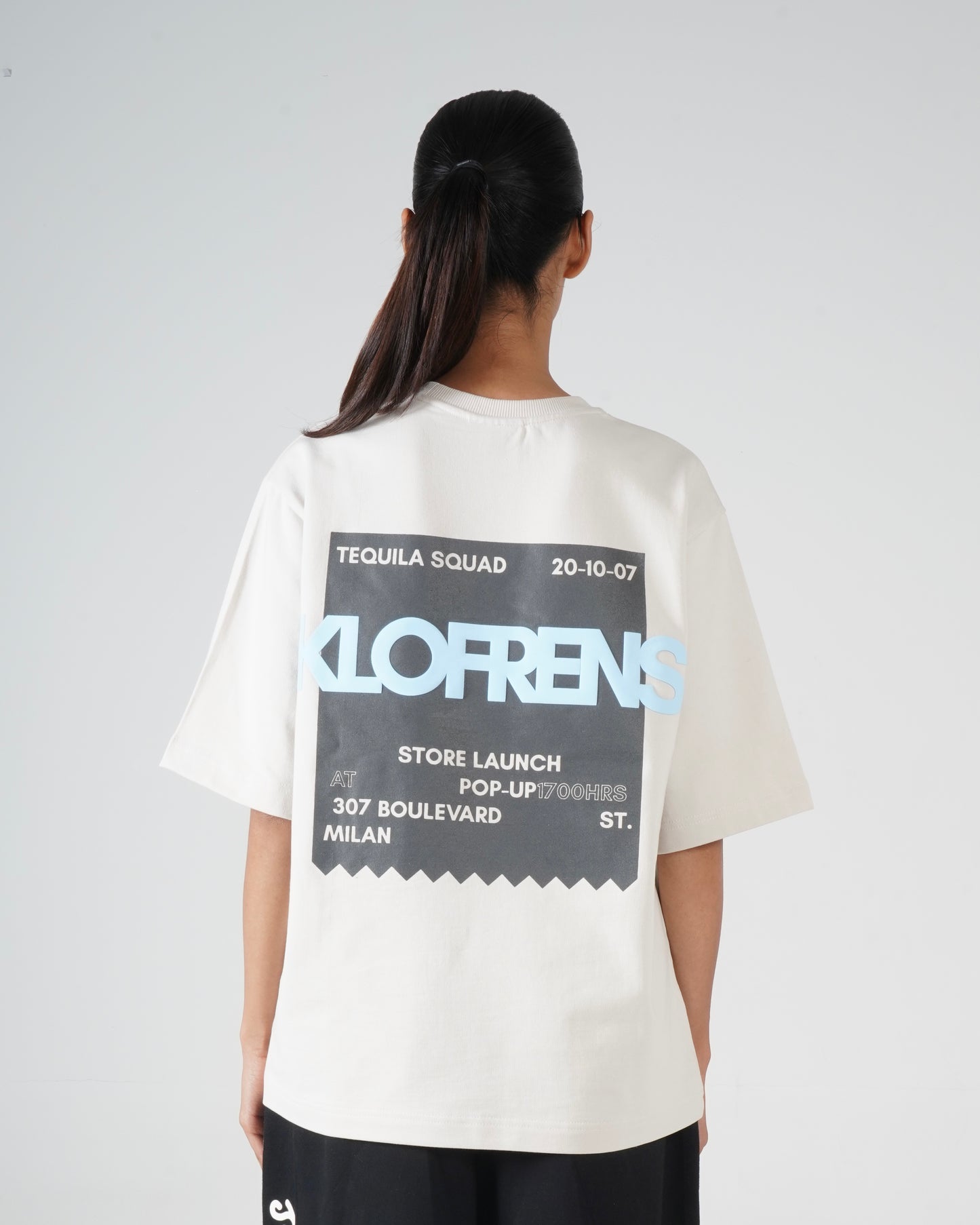 The Pop Up Tee - Beige