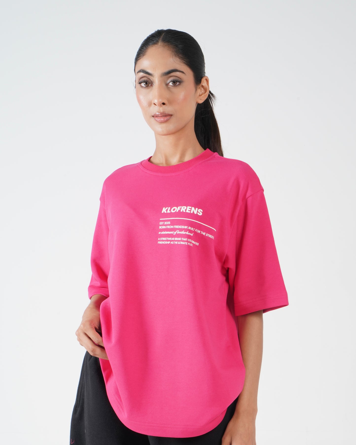 The Statement Tee - Pink