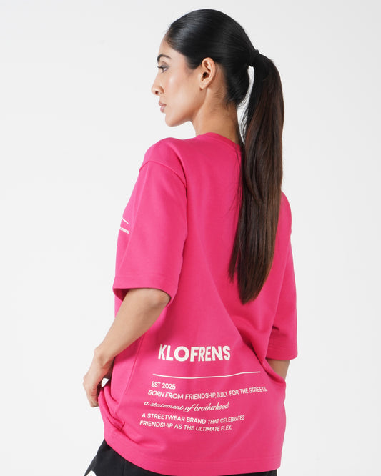 The Statement Tee - Pink