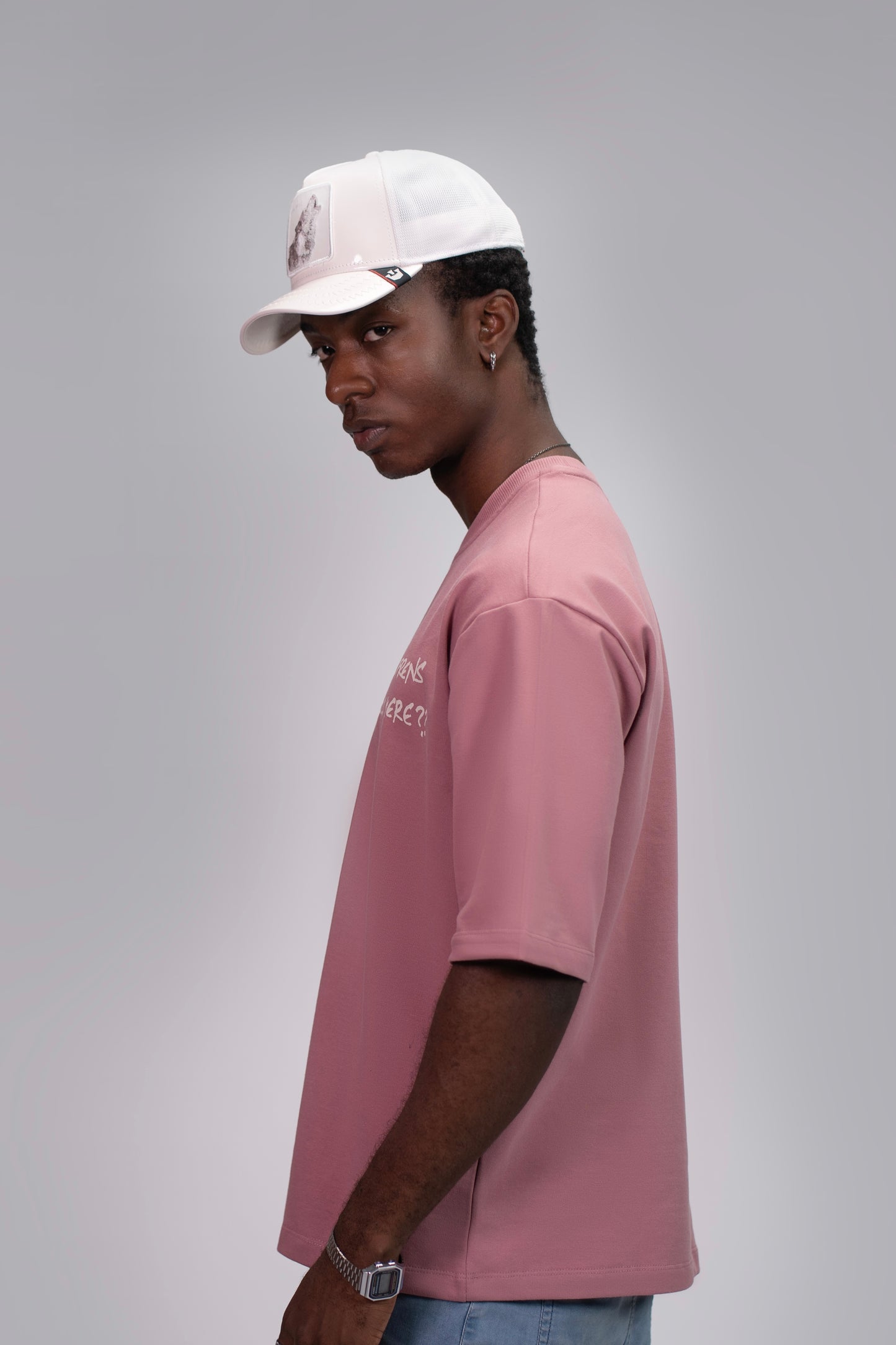 TEMP. DEISGN TEE - PINK